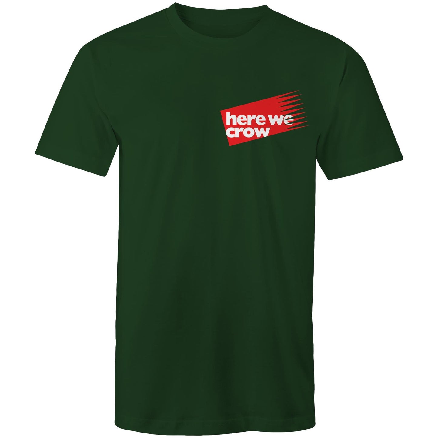 Here We Crow - Double Print Tee
