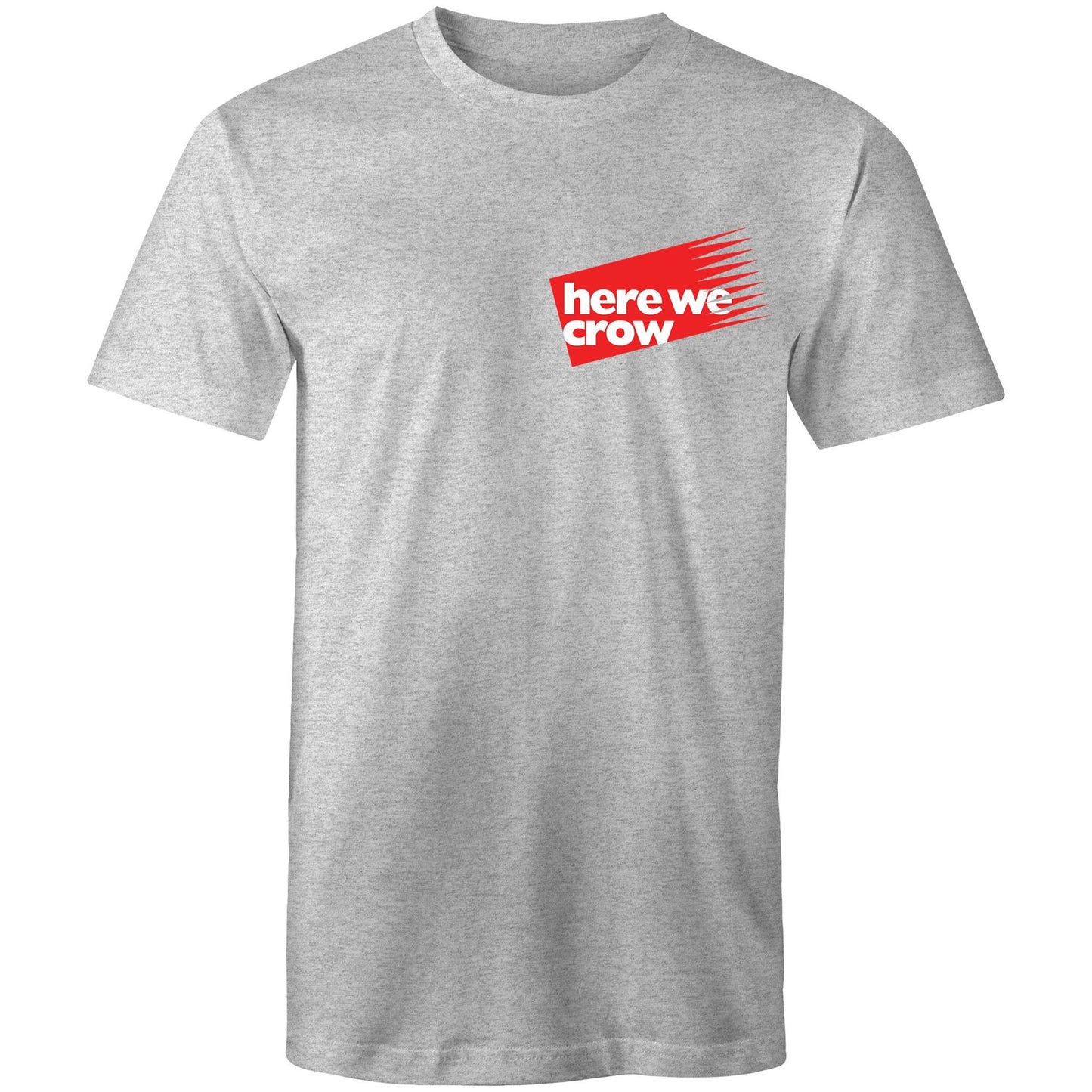 Here We Crow - Double Print Tee